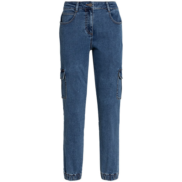 Damen Cargo-Jeans