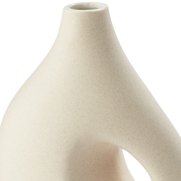 Design-Vase in abstrakter Form