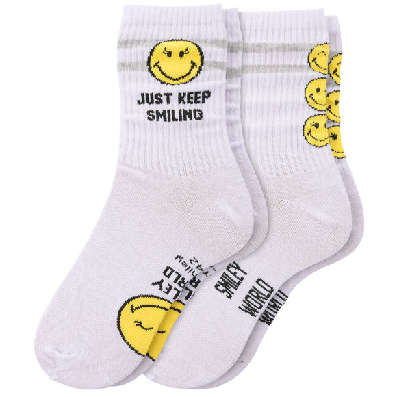 2 Paar SmileyWorld Socken