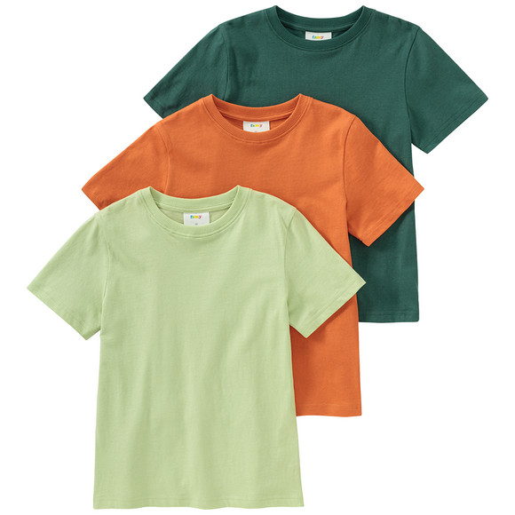 3 Jungen T-Shirts unifarben