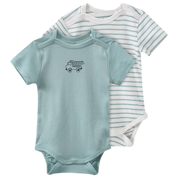 2 Baby Kurzarmbodys