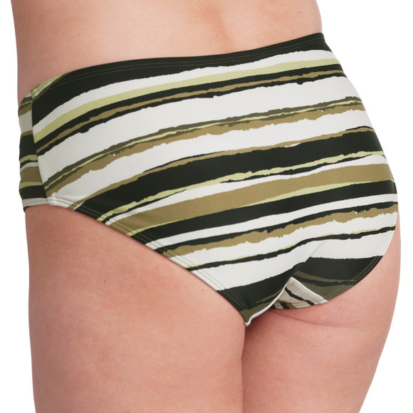 Damen Bikinipanty mit Streifen-Muster