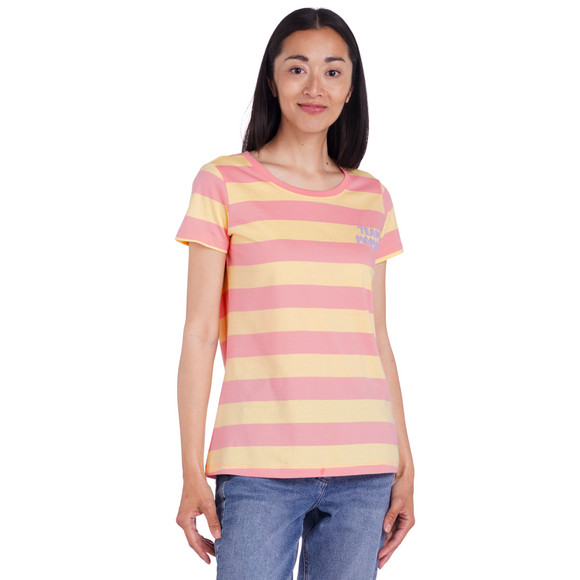 Damen T-Shirt mit gummiertem Print