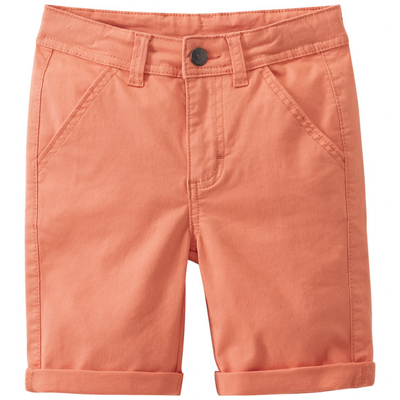 jungen-bermuda-shorts-in-unifarben-orange.html