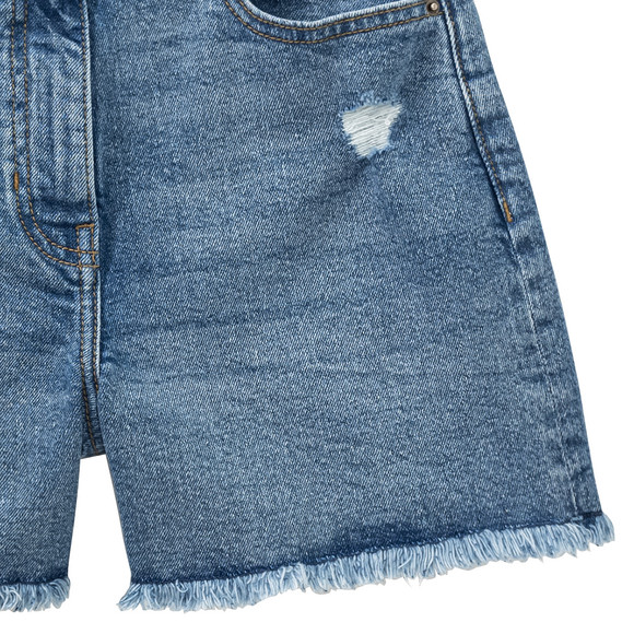 Mädchen Jeans-Shorts destroyed