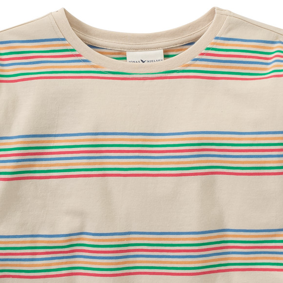 Mädchen T-Shirt mit bunten Streifen