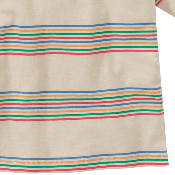 Mädchen T-Shirt mit bunten Streifen