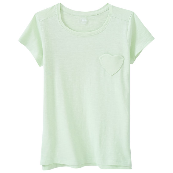 Mädchen T-Shirt mit Herztasche