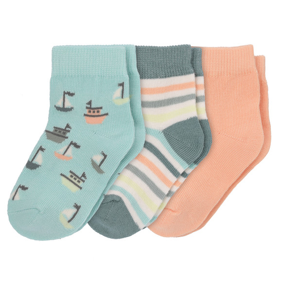 3 Paar Baby Kurzsocken