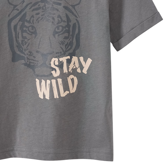 Jungen T-Shirt mit Tiger-Motiv