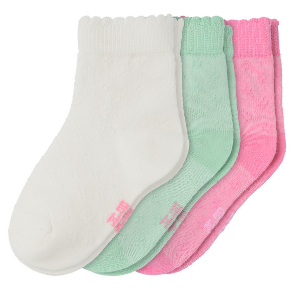 3 Paar Baby Kurzsocken