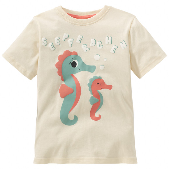 Kinder T-Shirt mit Seepferchen-Print