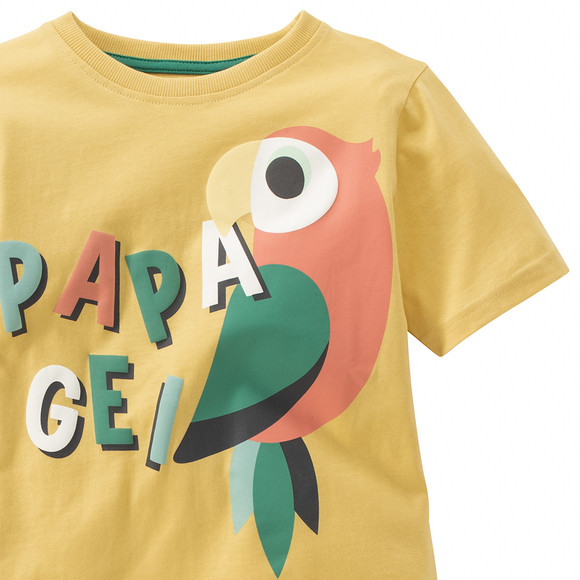 Kinder T-Shirt mit Papagei-Print
