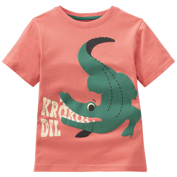 kinder-t-shirt-mit-krokodil-print-koralle.html