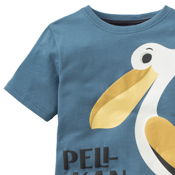 Kinder T-Shirt mit Pelikan-Print
