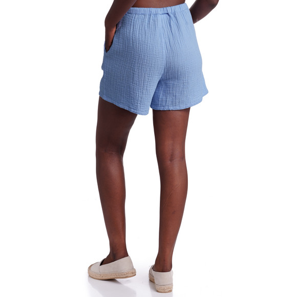 Damen Musselin-Shorts mit Tunnelzug