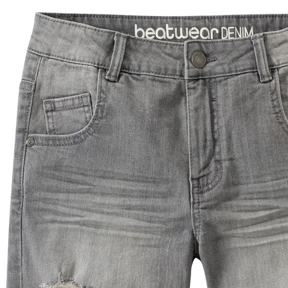 Jungen Jeans-Shorts destroyed