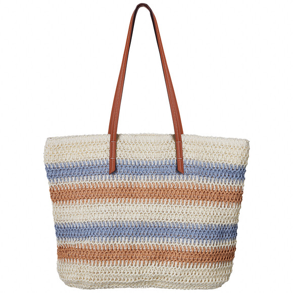 CRETUAO Damen Bademantel Lang - Weicher Frottee Mit Streifen | Coral Fleece Spa Bademantel | Knielang & Kuschelig