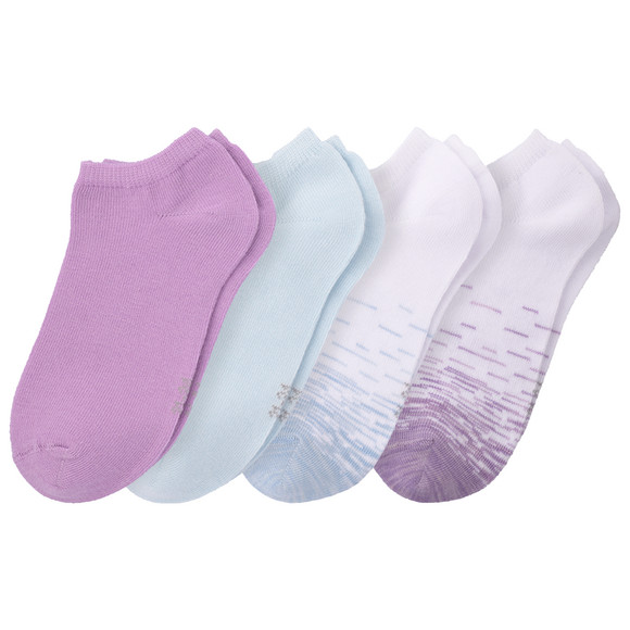 4 Paar Mädchen Sneaker-Socken