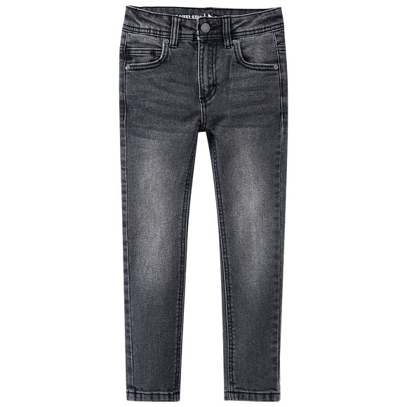 Jungen Skinny-Jeans mit Used-Waschung