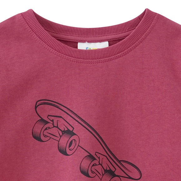 Jungen Sweatshirt mit Skate-Print