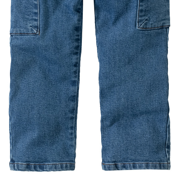 Kinder Loose-Fit-Jeans im Cargo-Style