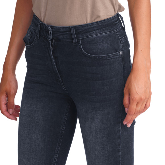 Damen Skinny-Jeans mit Used-Waschung