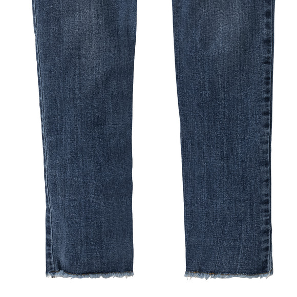 Mädchen Slim-Jeans mit High Waist