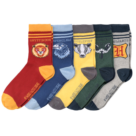 5 Paar Harry Potter Socken