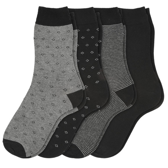 4 Paar Herren Socken in verschiedenen Dessins