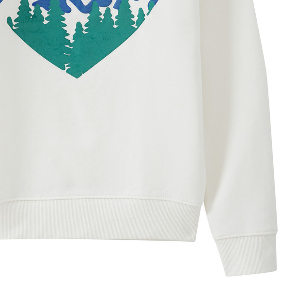 Mädchen Sweatshirt mit Wald-Print