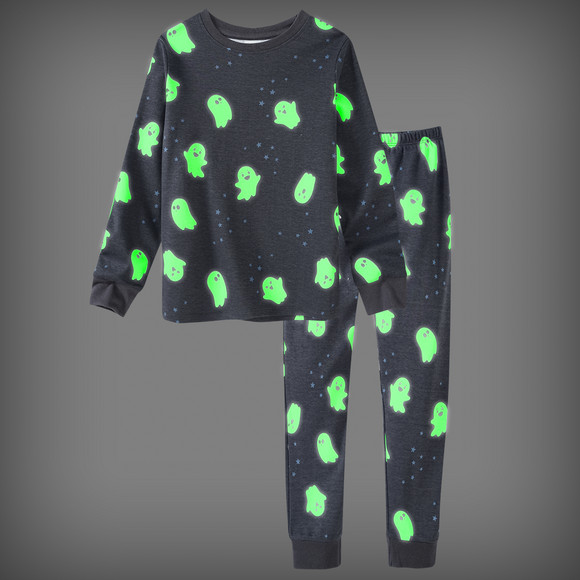 Kinder Schlafanzug Print leuchtet im Dunkeln
