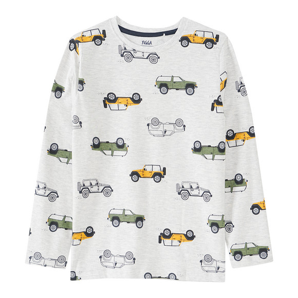 Jungen Schlafanzug mit Auto-Allover