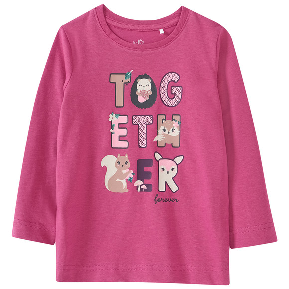 Mädchen Langarmshirt