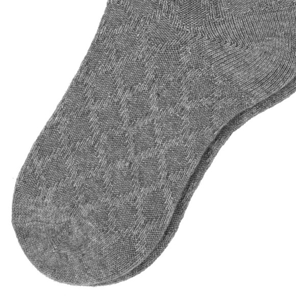 1 Paar Damen Socken mit Zopfmuster