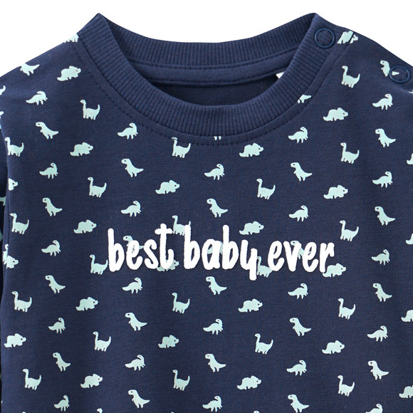 Baby Langarmshirt mit Allover-Print