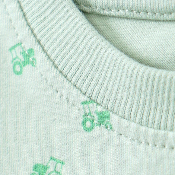Baby Langarmshirt mit Allover-Print