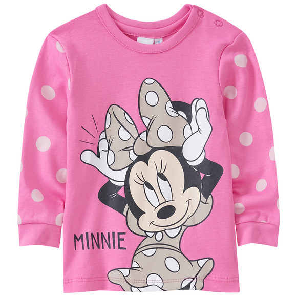 Minnie Maus Schlafanzug mit großem Print