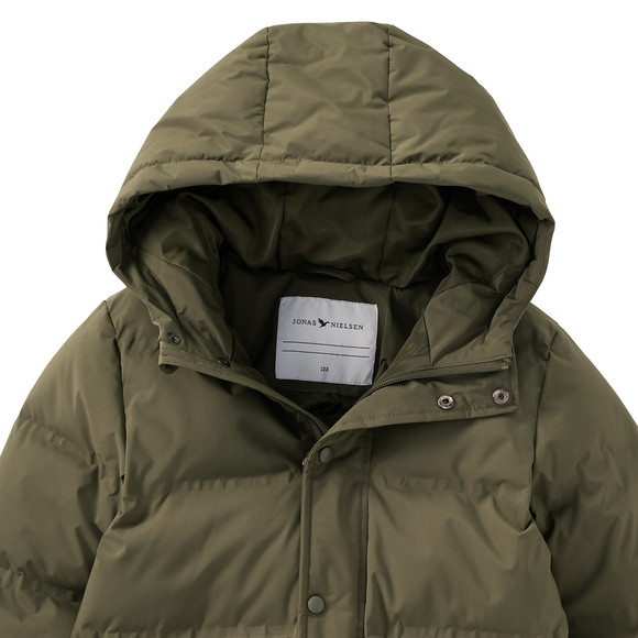 Kinderpufferjack in effen kleuren