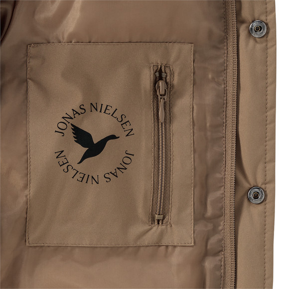 Kinderpufferjack in effen kleuren