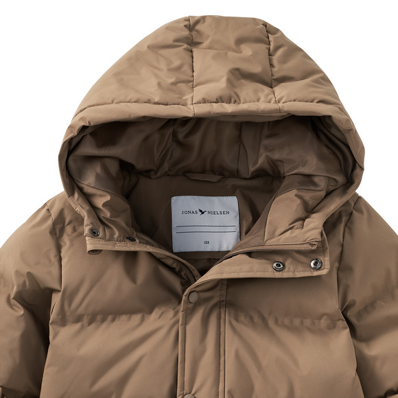 Kinderpufferjack in effen kleuren