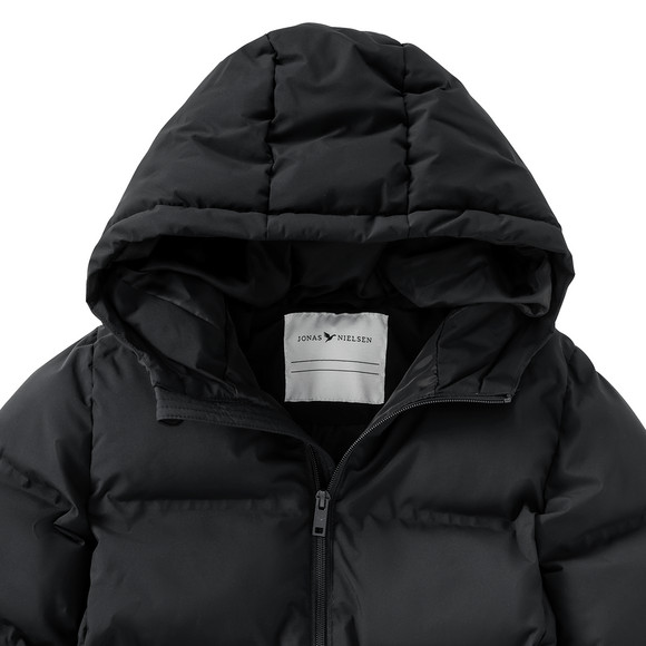 Pufferjack voor meisjes in effen kleuren