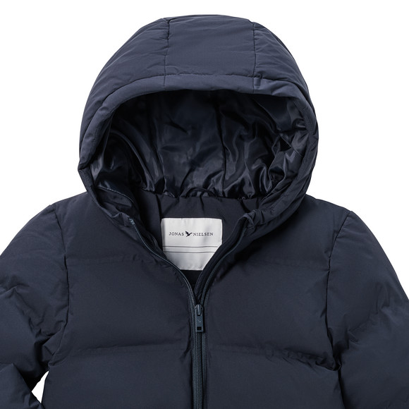 Pufferjack voor meisjes in effen kleuren