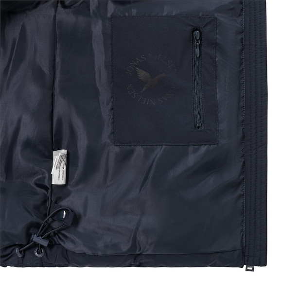 Pufferjack voor meisjes in effen kleuren