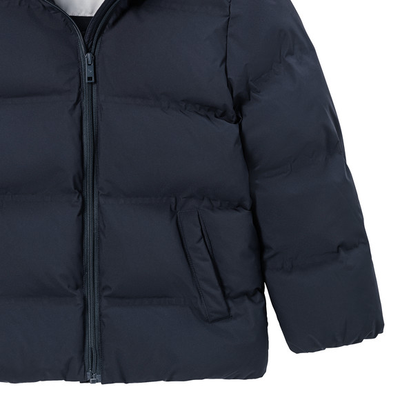 Pufferjack voor meisjes in effen kleuren