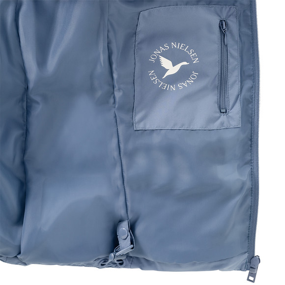 Pufferjack voor meisjes in effen kleuren