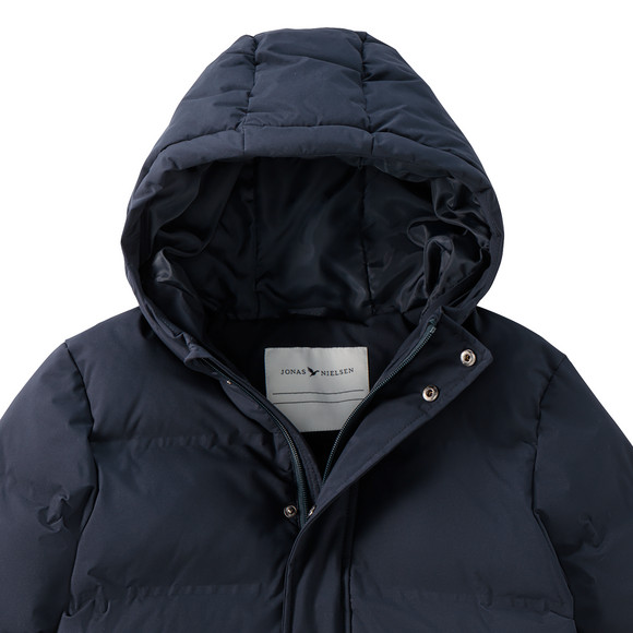 Kinderpufferjas met capuchon