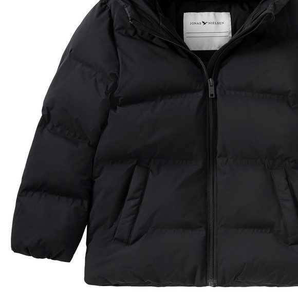 Pufferjack voor jongens in effen kleuren