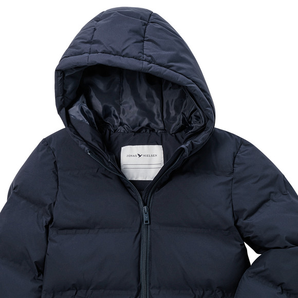 Pufferjack voor jongens in effen kleuren