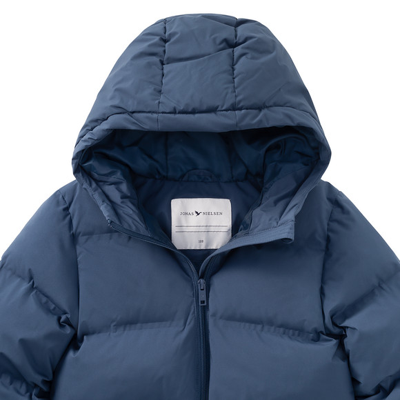 Pufferjack voor jongens in effen kleuren